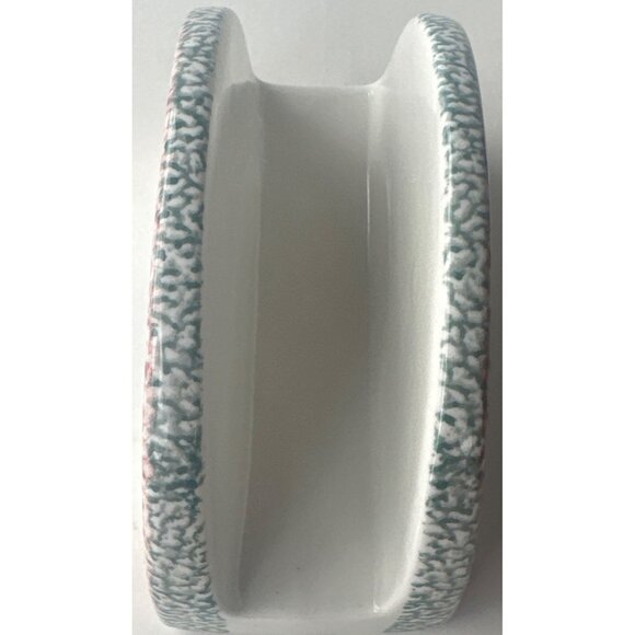 Ceramic Winter Holidays Christmas Tree Napkin Holder and Spoon Holder (READ) - Picture 14 of 16